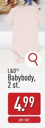 ALDI L&d babybody aanbieding