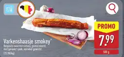 ALDI Varkenshaasje smokey aanbieding