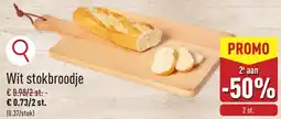 ALDI Wit stokbroodje aanbieding
