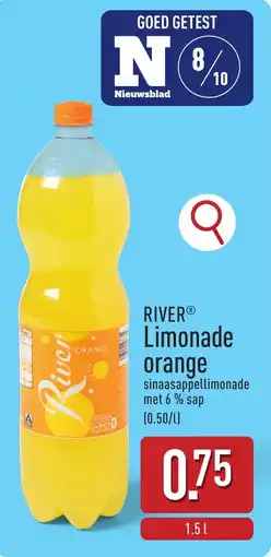ALDI River limonade orange aanbieding