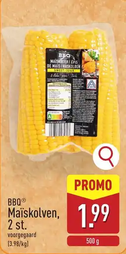 ALDI BBQ Maiskolven aanbieding