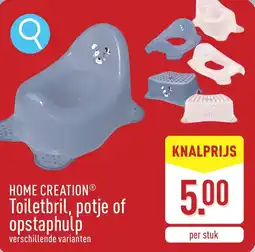 ALDI Home creation toiletbril, potje of opstaphulp aanbieding