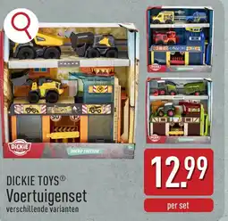 ALDI Dickie toys voertuigenset aanbieding