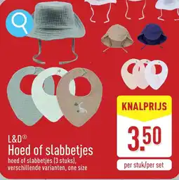 ALDI L&D Hoed of slabbetjes aanbieding