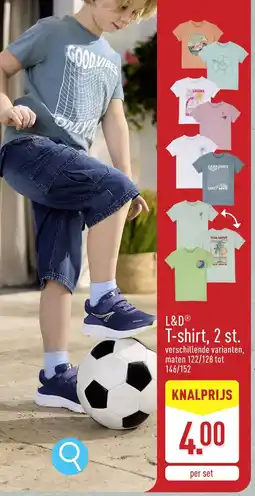 ALDI L&D T-shirt aanbieding