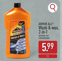 ALDI Armor all wash & wax, 2-in-1 aanbieding