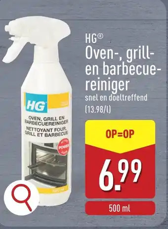 ALDI HG Oven-, grill- en barbecuereiniger aanbieding