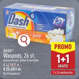 ALDI Dash waspods aanbieding