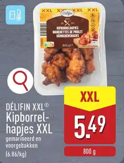 ALDI Délifin xxl kipborrelhapjes aanbieding