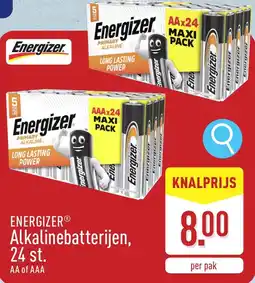 ALDI Energizer Alkalinebatterijen, aanbieding