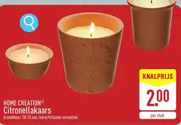 ALDI Home creation citronellakaars aanbieding