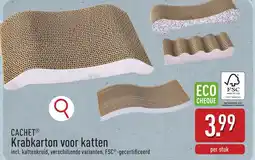 ALDI Cachet krabkarton voor katten aanbieding