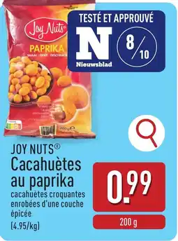ALDI Joy nuts cacahuètes au paprika aanbieding