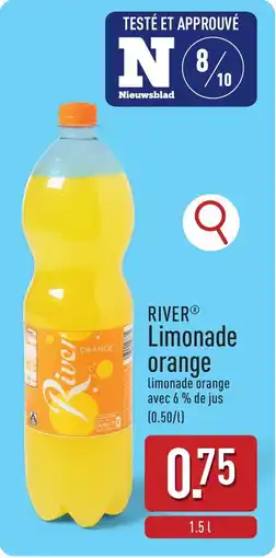 ALDI River limonade orange aanbieding