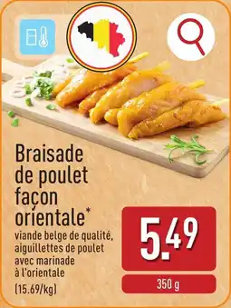 ALDI Braisade de poulet façon orientale aanbieding
