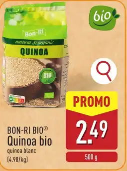 ALDI Bon ri bio quinoa bio aanbieding