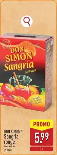 ALDI Don simon sangria rouge aanbieding
