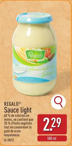ALDI Regalo sauce light aanbieding