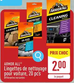 Armor all lingettes de nettoyage pour voiture