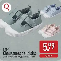 ALDI Chaussures de loisirs différentes variantes, pointures 23 à 29 aanbieding