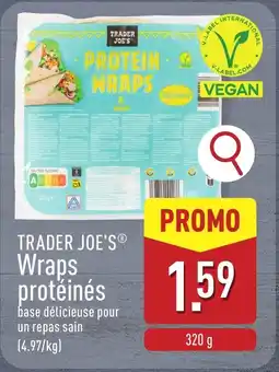 ALDI Trader joe's wraps protéinés aanbieding