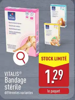 ALDI Vitalis Bandage stérile aanbieding