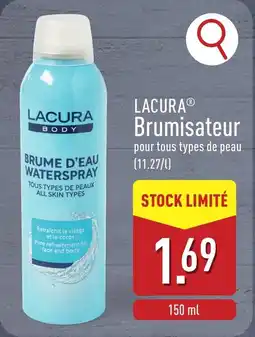 ALDI Lacura brumisateur aanbieding