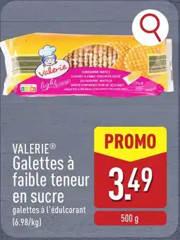 Valerie galettes à faible teneur en sucre