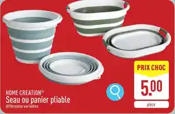 ALDI Home Creation Seau ou panier pliable aanbieding
