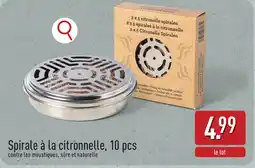 ALDI Spirale à la citronnelle aanbieding