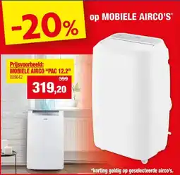 Hubo op MOBIELE AIRCO'S aanbieding