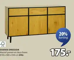 Jysk Odense dressoir aanbieding