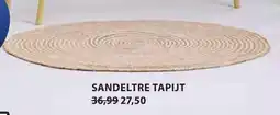Jysk Sandeltre tapijt aanbieding