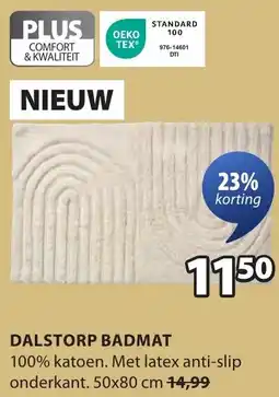 Jysk Dalstorp badmat aanbieding