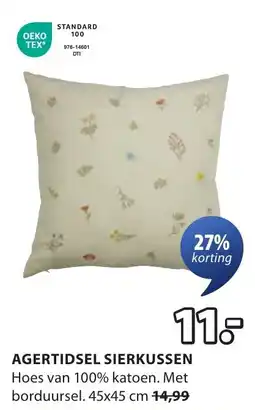 Jysk Agertidsel sierkussen aanbieding