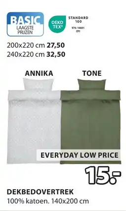 Jysk Dekbedovertrek aanbieding