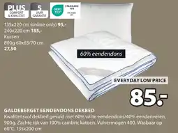 Jysk Galdeberget eendendons dekbed aanbieding