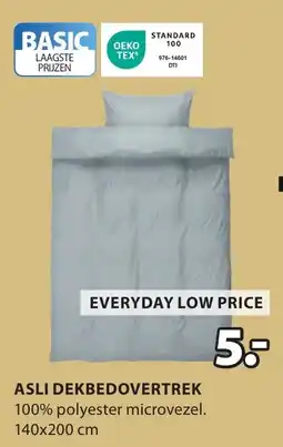 Jysk Asli dekbedovertrek aanbieding