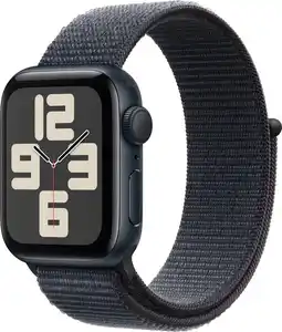 Coolblue Apple Watch SE 2024 40mm Midnight Sport Loop aanbieding