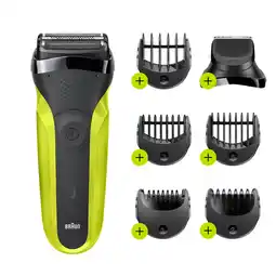 Coolblue Braun Series 3 300BT Noir/Vert aanbieding