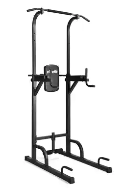 Decathlon Power Tower - Verstelbare Power Tower - Pull Up Station - Dip Station aanbieding