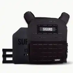 Decathlon Sigurd 3D Gewichtsvest, 2 x 4 kg gewichten, Zwart aanbieding