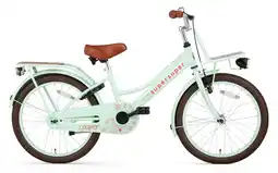 Decathlon SuperSuper Cooper Bamboo Kinderfiets - 20 inch - Pistache Groen aanbieding