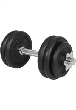 Decathlon Gyronetics Dumbell - 15 kg - Gietijzer - Verstelbaar in gewicht aanbieding