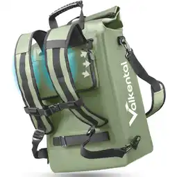 Decathlon Fietstas bagagedrager rugzak 3in1 waterdicht 23 L β ValkOne aanbieding