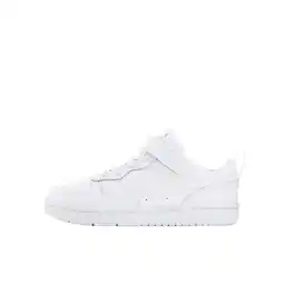 Decathlon Schoenen Court Borough Low 2 Triple White Enfant et Bébé aanbieding