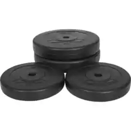 Decathlon Gyronetics Halterschijven Set 30 kg - Bundel - 2 x 5 & 2 x 10 kg - Kunststof aanbieding