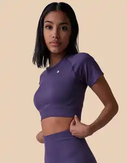 Decathlon Naadloze sport crop top Naya aanbieding