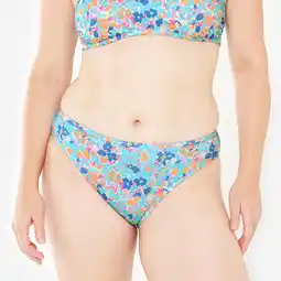 Decathlon Bikinibroekje voor surfen dames bloemen Nina multicolor aanbieding