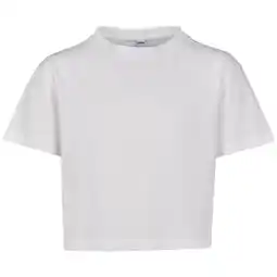 Decathlon Jersey bijgesneden Tshirt voor meisjes (Wit) aanbieding
